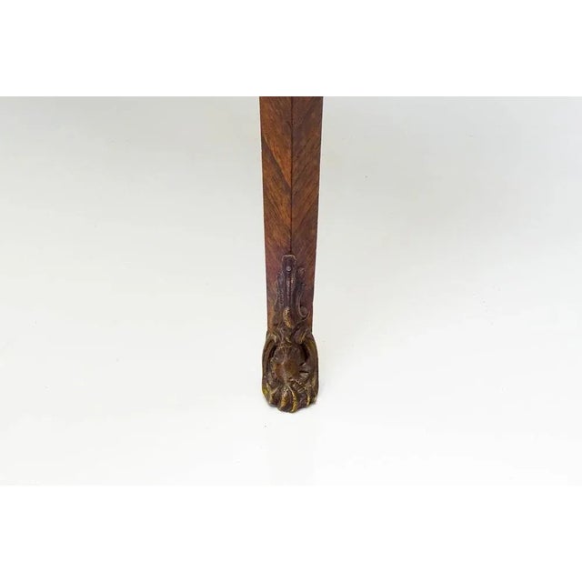 Vintage Wooden Desk, 1940s For Sale - Image 6 of 7