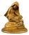 20th Century Sacred Sculpture Madonna with Child in Carved Wood by Bethlehem Amir, 1950s For Sale