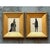 Vintage Silhouette Portraits in Gold Frames - Pair For Sale - Image 10 of 12