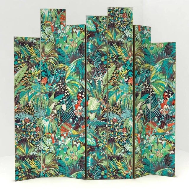 Jungle Screen by Monica Gasperini For Sale - Image 4 of 4