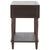 Coffee Siobhan Accent Table with Storage Drawer in Walnut For Sale - Image 8 of 9