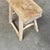 Vintage Elm Wood Stool For Sale - Image 4 of 5