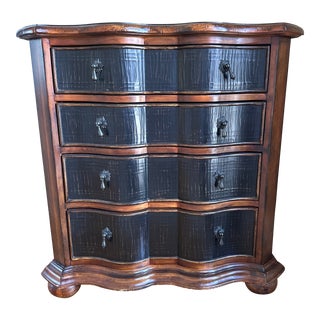 Serpentine Chest With Drawers For Sale