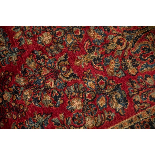 Vintage Sarouk Rug Runner - 2'8" x 8'3" For Sale - Image 9 of 9
