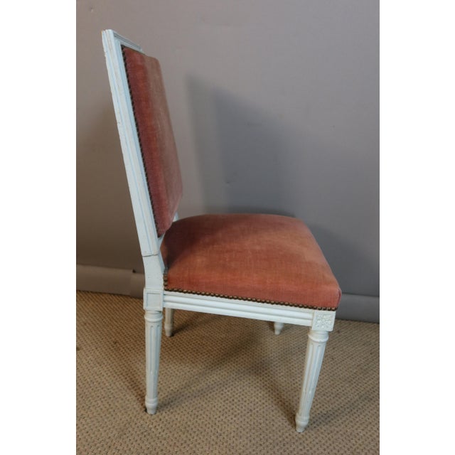 Vintage Louis XVI Style Chairs, 1960s, Set of 8 For Sale - Image 6 of 11