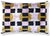 Geometric Silk Velvet Lumbar Pillow 16x24 | Handmade Art Deco Accent For Sale - Image 4 of 8