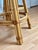 1970s Calif-Asia Natural Honey Rattan Round Barstools - Set of 4 For Sale - Image 10 of 10