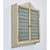 French Wall Cabinet Made With 19th Century Stained Glass Doors For Sale - Image 9 of 12