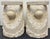 Contemporary Sculptural Pair of Postmodern Mactan Stone & Glass Top Side Tables For Sale - Image 3 of 7