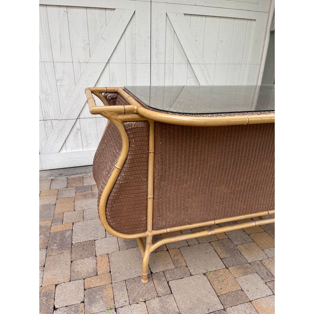 Vintage Tiki Bar For Sale - Image 9 of 12