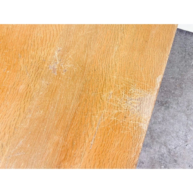 Mid-Century Modern Palm Beach Regency Frankl Style Rattan Coffee Table For Sale - Image 3 of 10