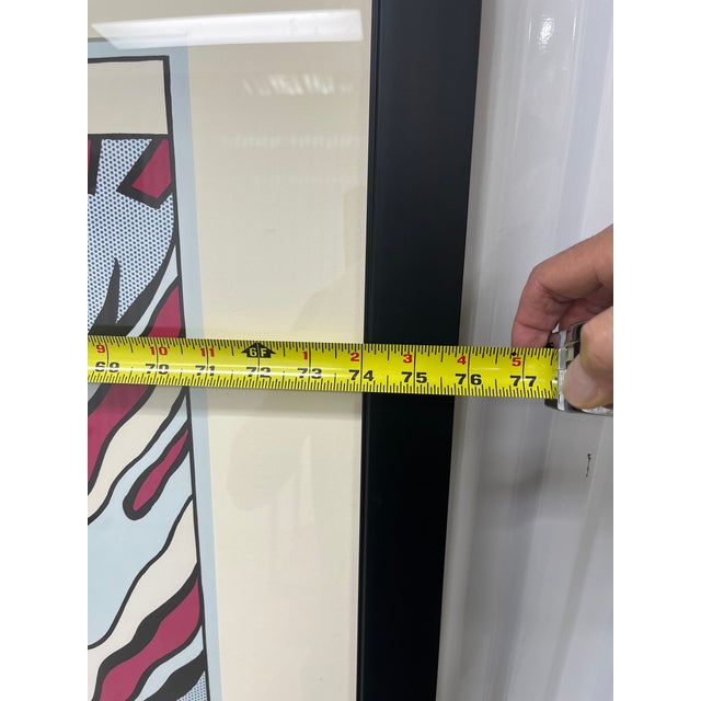 Roy Lichtenstein "As I Opened Fire" Triptych Poster Framed For Sale In Boston - Image 6 of 7