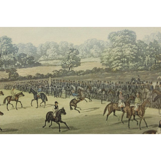 Sculpture Materials "Epsom, Preparing to Start" Engraving For Sale - Image 7 of 9