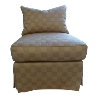 Billy Baldwin Style Slipper Chair For Sale