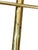 Mid 20th Century Brass Adjustable Valet Coat Rack With Paw Feet For Sale - Image 17 of 17