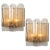 Blown glass wall sconce is designed and manufactured by the iconic firm of doria leuchten, germany in 1960. It is designed...