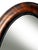 Antique Oval Wood Wall Mirror For Sale In Los Angeles - Image 6 of 11