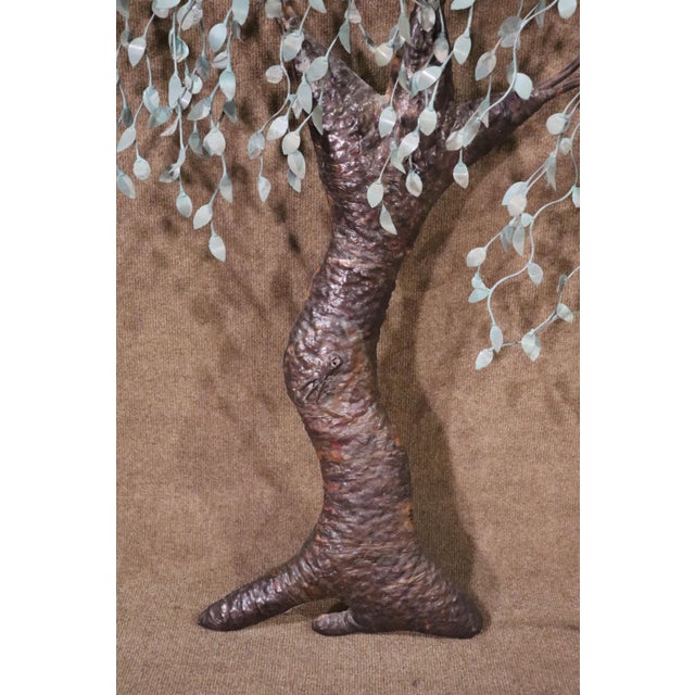 Mid 20th Century Metal Tree Wall Art For Sale In New York - Image 6 of 7
