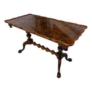 Chippendale Coffee Table, 1890s For Sale