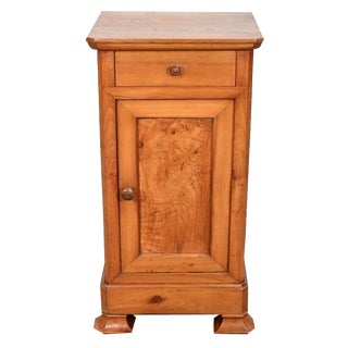 Cherry and Ash Bedside Table, Late 19th Century For Sale