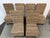 Brown Restoration Hardware Provence High-Back Outdoor Dining Side Chairs, Set of Six For Sale - Image 8 of 14