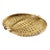 Hollywood Regency Monumental Braided Brass Tray / Centerpiece, Italy Ca. 1970 For Sale