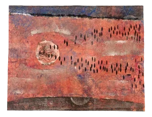Victor Wienand, Untitled, Mixed Media on Paper, 1963