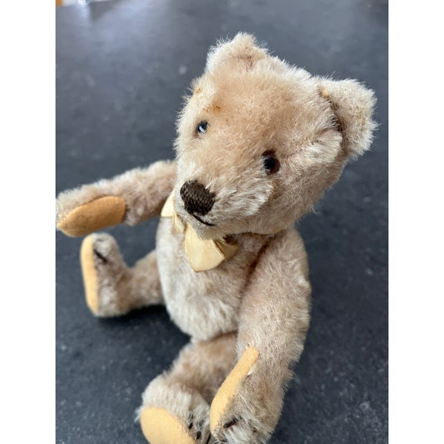 Textile Small Steiff Bear Antique For Sale - Image 7 of 11