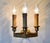 Rare Set of Four French Empire Three-Light Gilt Bronze Wall Sconces, Paris, circa 1810 An exceptionally rare and...