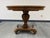 -DINING TABLE W/3-EXTENSIONS - PEDESTAL BASE -MANUFACTURE: ROMWEBER -IN THE STYLE OF: MID-CENTURY -DATE OF MANUFACTURE:...