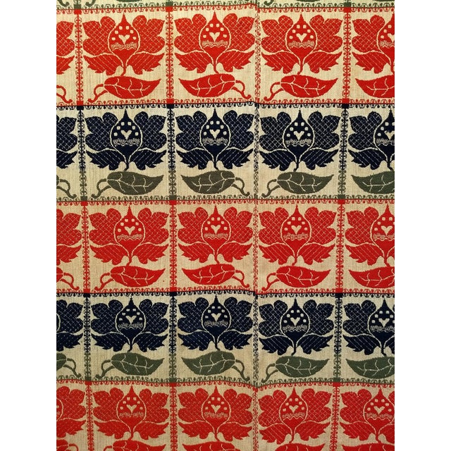 American Mid 18th Century American Coverlet For Sale - Image 3 of 8