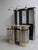 Brass and Chrome Bar, 1980s, Set of 2 For Sale - Image 14 of 14