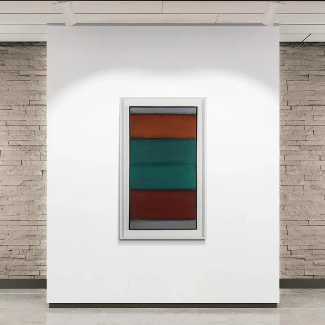 Rolf hans frankfurt 1938 - 1996 basel grün-stocker, 1967 oil on canvas signed and dated on the top left, titled on the...