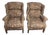 Pair of Henredon Luxury Upholstered Accent Chairs – 8-Way Hand-Tied – Excellent Condition For Sale