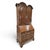 Vintage George Iii Style Burton-Ching Burl Walnut Secretary Desk Bookcase For Sale - Image 9 of 11