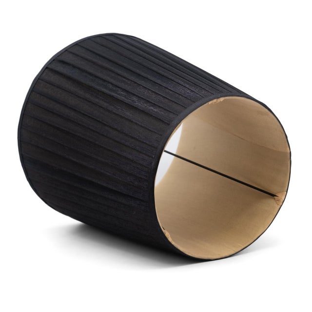 Large Italian Lacquered Vellum & Brass Table Lamp and Shade attributed Aldo Tura, 1960 For Sale - Image 18 of 18