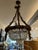 Wood 1940s French Wood With Gilt Finish Chandelier For Sale - Image 7 of 12