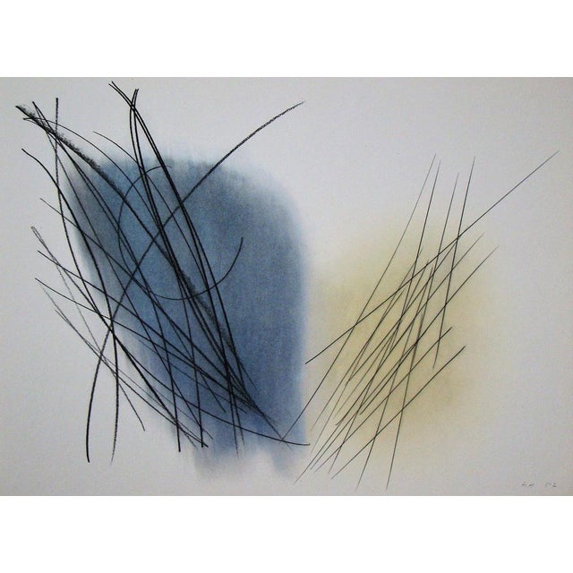 After Hans Hartung, Pastel P.1957-31, 1961, Offset Lithograph For Sale - Image 11 of 11