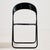 Vintage Italian Folding Chair in Metal, 1980s For Sale - Image 6 of 17