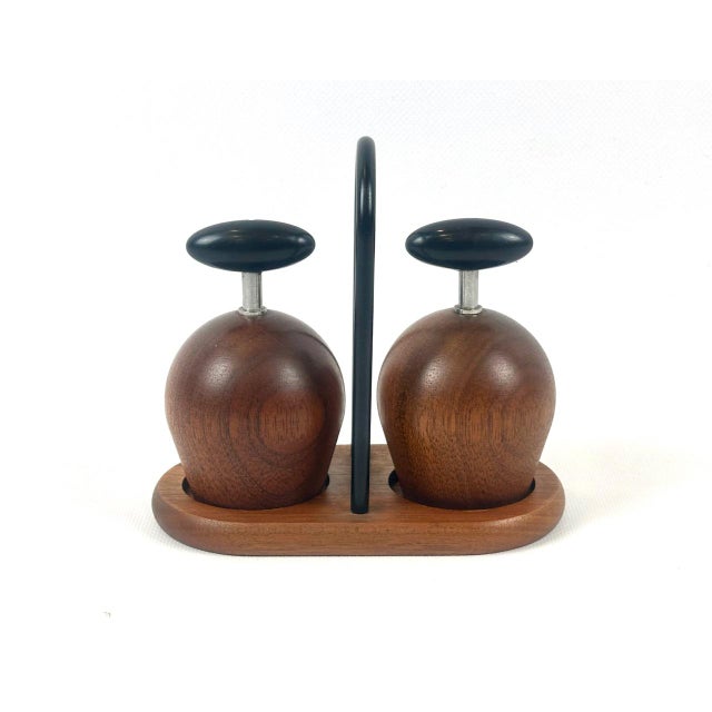 Salt and Pepper Mills Ball Boy by Richard Nissen and Carsten Jørgensen for Bodum, Denmark, 1960s, Set of 3 For Sale - Image 10 of 10