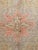 Vintage Turkish Oushak Area Rug, Hand Knotted Wool, Ivory & Pink, 5' x 7' For Sale - Image 13 of 17