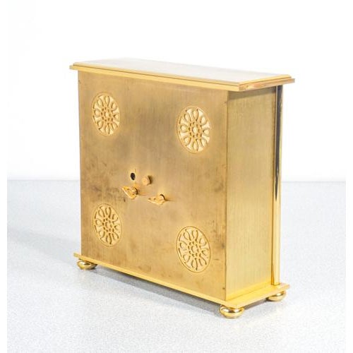 8-Day Table Clock from LUXOR, Switzerland, 1960s For Sale - Image 9 of 18