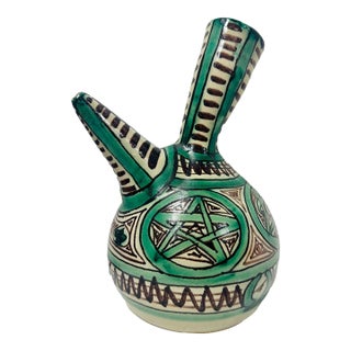 Vintage Domingo Punter Spanish Botijo Jug C. 1970s For Sale
