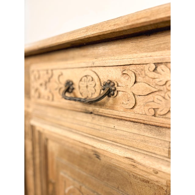 19th Century French Walnut Side Board For Sale In Seattle - Image 6 of 6