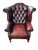 English Chesterfield Wingback Armchair. Mansfield Upholstery. England, mid-20th century Classic English wingback armchair...