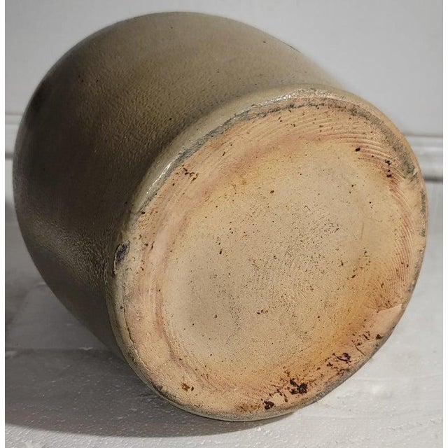 Ceramic 19Thc Decorated Stoneware Jug From Pennsylvania For Sale - Image 7 of 7