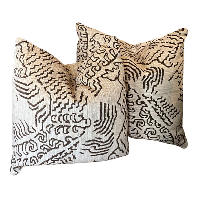 Arhaus Moura Cashmere Throw Pillow For Sale