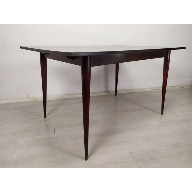 Vintage Mahogany Table, 1970s For Sale - Image 13 of 18