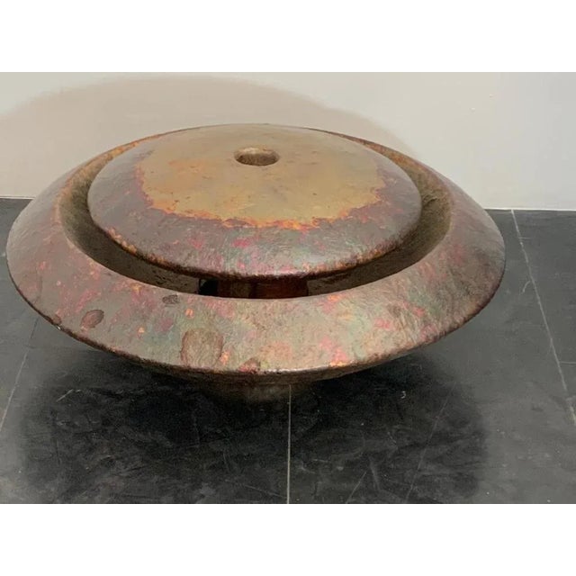 Disco Astrale Abstract Sculpture by Ravi Sing for Marco Polo Italia, 1990s For Sale - Image 3 of 10