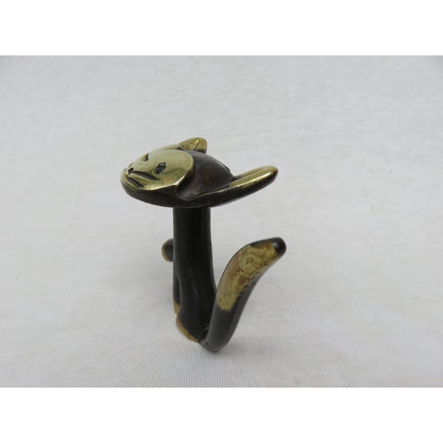 Austrian Cat Bottle Holder & Corkscrew from Walter Bosse, 1950s, Set of 2 For Sale - Image 12 of 14